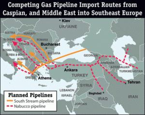 La geopolitica del gas