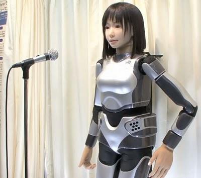 robot cantante