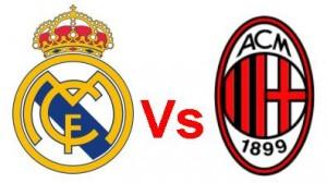 Real Madrid Vs Milan: live