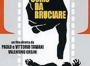 uomo bruciare