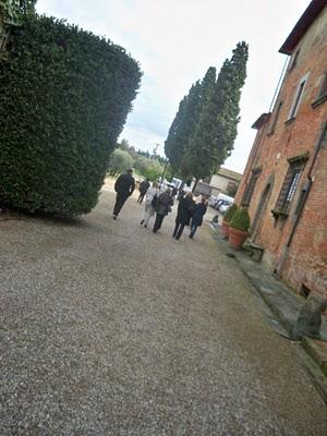 I Fiduciari del TCI Toscana oggi a Villa Petriolo