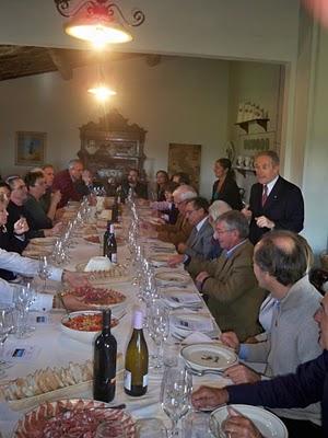 I Fiduciari del TCI Toscana oggi a Villa Petriolo