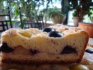 Focaccia all' uva con fornetto estense