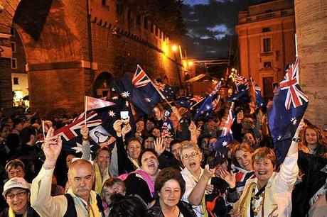 Una santa tutta aussie…..yes mate!!!