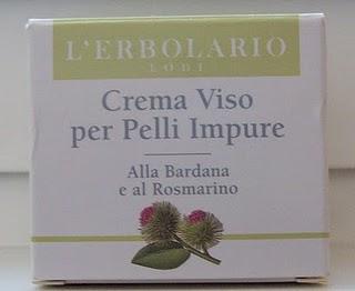 L'Erbolario: Crema viso per pelli impure alla bardana e al rosmarino