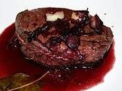 Medaglione filetto vino rosso scalogo