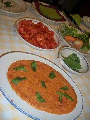 “Scuola di culinaria arte e sapori” a Villa Petriolo...W la pappa al pomodoro!