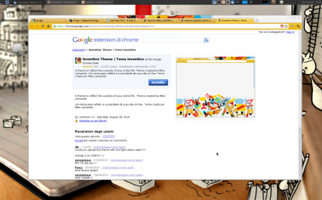 ecco il nuovo tema di chromium :D