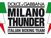 Dolce Gabbana presentano: Thunder Italian Boxing Team