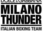 Dolce&Gabbana; Milano Thunder: Boxe Moda Insieme Ring