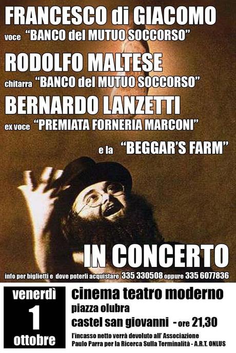 Grande concerto di beneficenza a favore dell’A.R.T.!