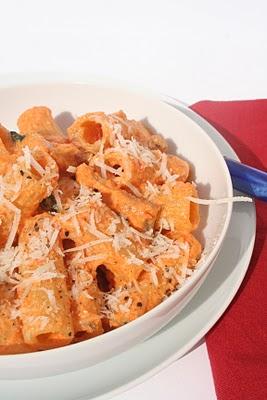 Tortiglioni ai peperoni e un compleanno