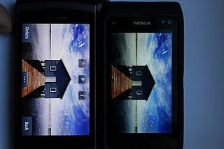 Samsung Super LCD vs Super Amoled vs Nokia NCB Amoled