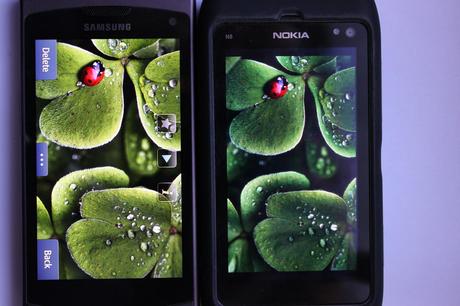 Samsung Super LCD vs Super Amoled vs Nokia NCB Amoled