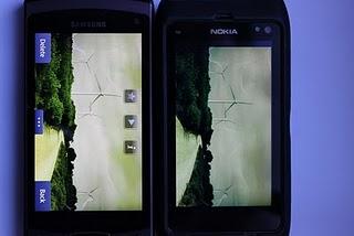 Samsung Super LCD vs Super Amoled vs Nokia NCB Amoled