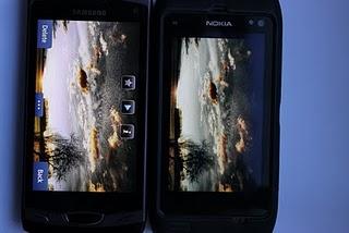 Samsung Super LCD vs Super Amoled vs Nokia NCB Amoled