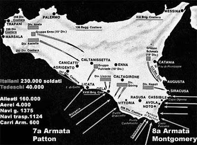 La famosa invasione dei nazisti in Sicilia