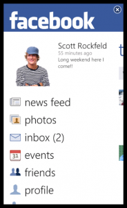 Ecco come sarà Facebook sui Windows Phone 7