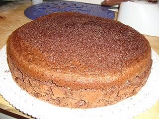 Torta alla crema di croccante e cioccolato