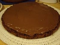 Torta alla crema di croccante e cioccolato