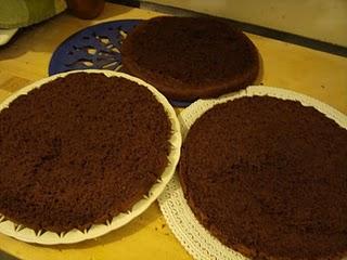 Torta alla crema di croccante e cioccolato