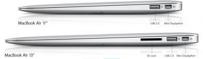 Nuovo Macbook AIR, ora da 11 e da 13 pollici