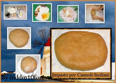 IMPASTO PER CANNOLI SICILIANI