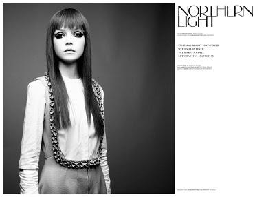 NORTHERN LIGHT... The Room 12 Shot by Hapak Peter Styling: Sara Moonves with Siri Tollerød