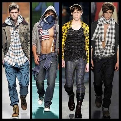 New Trends: F/W 2010 l'Uomo a Quadri