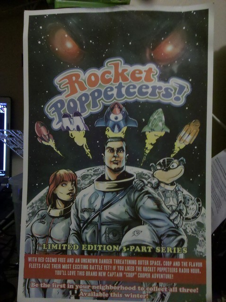 Viral point: il poster dei Rocket Poppeteers