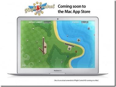 Mac Flight Control thumb Flight Control sarà il primo gioco su Mac AppStore
