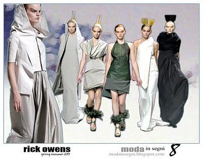 Le pagelle: RICK OWENS SPRING SUMMER 2011