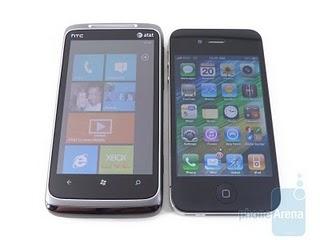 HTC Surround vs Apple iPhone 4
