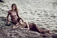 The Nature Of Things... L'Officiel Russia October 2010 with Kate Somers & Erin Axtell by Riccardo Vimercati