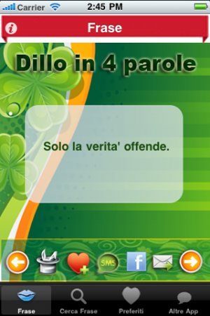 L’angolo dello sviluppatore – iPhone/iPad – “Dillo in 4 parole”