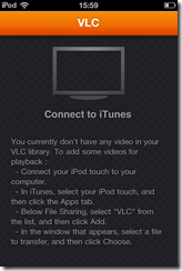 IMG 0046 thumb Apple | Disponibile VLC MediaPlayer 1.1 per iPhone, iPod, iPad