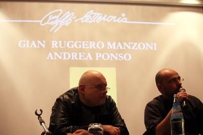 La serata con GIAN RUGGERO MANZONI e ANDREA PONSO