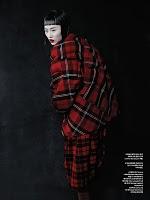 FASHION TIME... Liu Wen by Yelena Yemchuk in Comme des Garçons for Harper’s Bazaar Korea October 2010