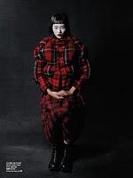FASHION TIME... Liu Wen by Yelena Yemchuk in Comme des Garçons for Harper’s Bazaar Korea October 2010