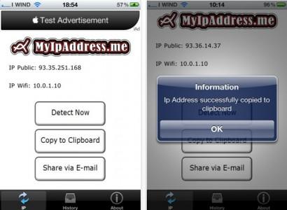 App Store: tieni d’occhio l’IP della tua rete con MyIpAddress