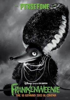 Frankenweenie, i poster dei personaggi