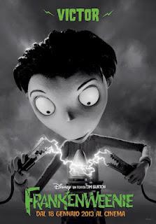 Frankenweenie, i poster dei personaggi