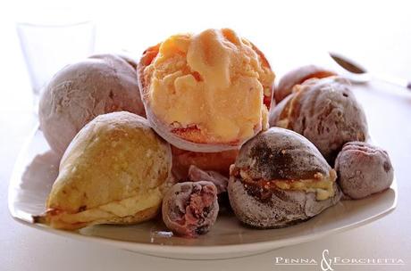 Fruttini: la frutta con il gelato dentro  - Fruttini: the fruit with ice cream inside