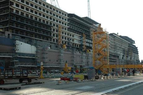 ROYAL PRINCESS: PRENDE FORMA LA NAVE DA CROCIERA