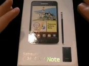 Galaxy Note: unboxing Flabbertech