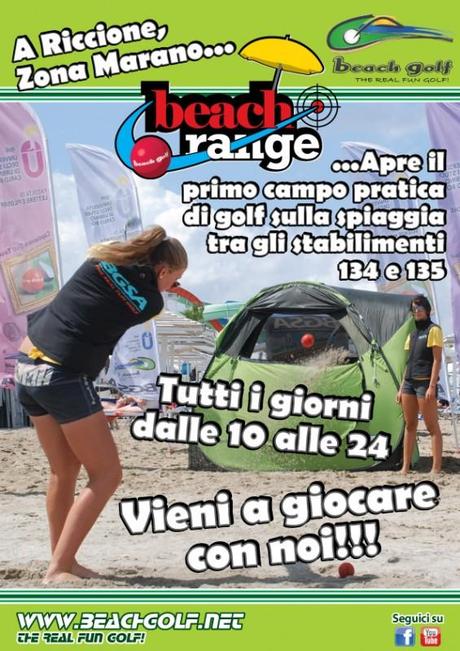 Beach golf riccione 565x800 NOVITA a Riccione 2012 il Beach Golf sulla spiaggia