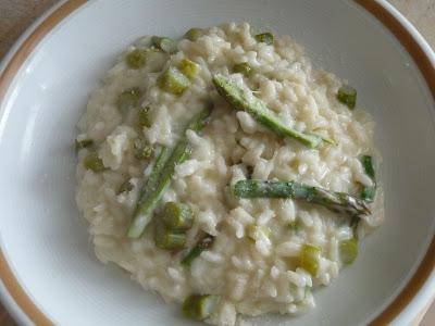 RISOTTO con ASPARAGI