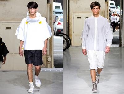Moda uomo - Le tendenze dalle passerelle parigine per l'estate 2013