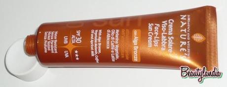 NATURE'S SUN - Recensione Crema Solare SPF30 Viso e Labbra -