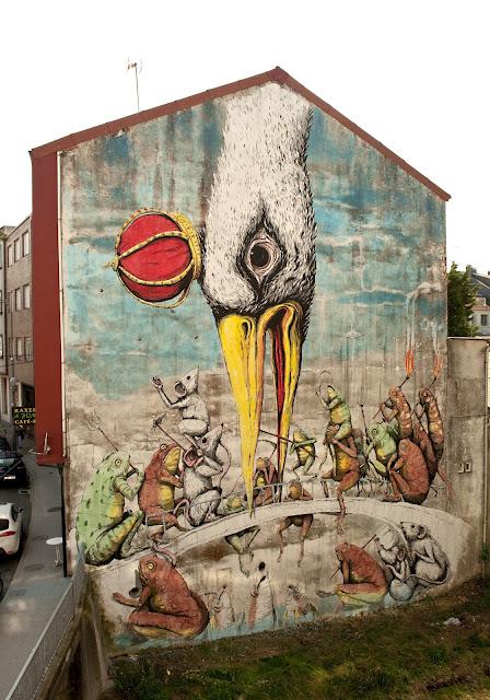 BLU AND ERICAILCANE IN SPAIN. DESORDES CREATIVAS 2012